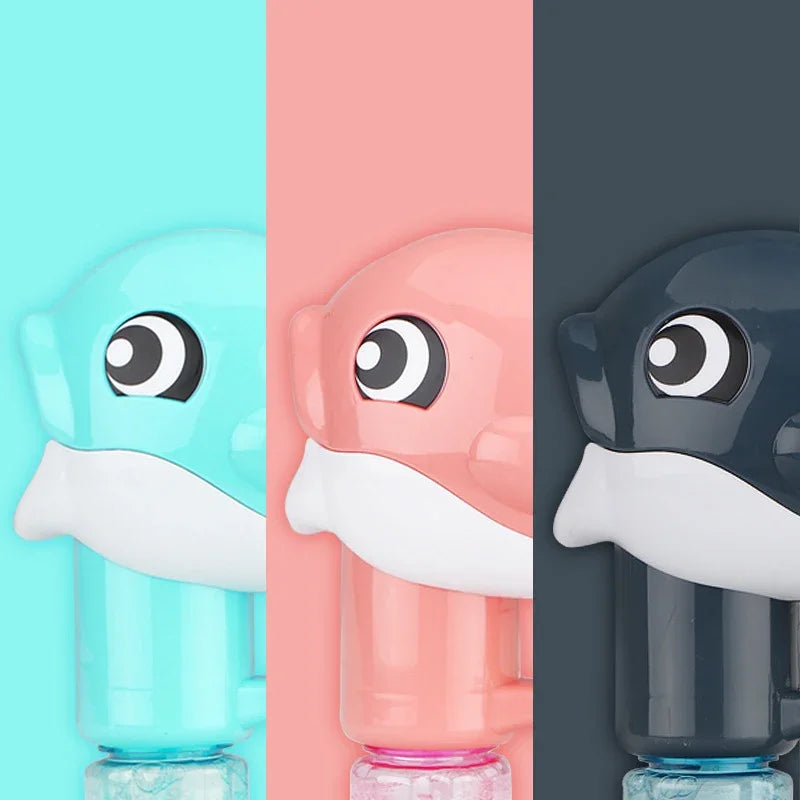 Bubble Gun Electric Automatic Cute Bubbles Machine for Kids