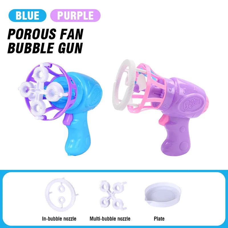 Soap Bubbles Bubble Gun Blowing Machine For Kids Play