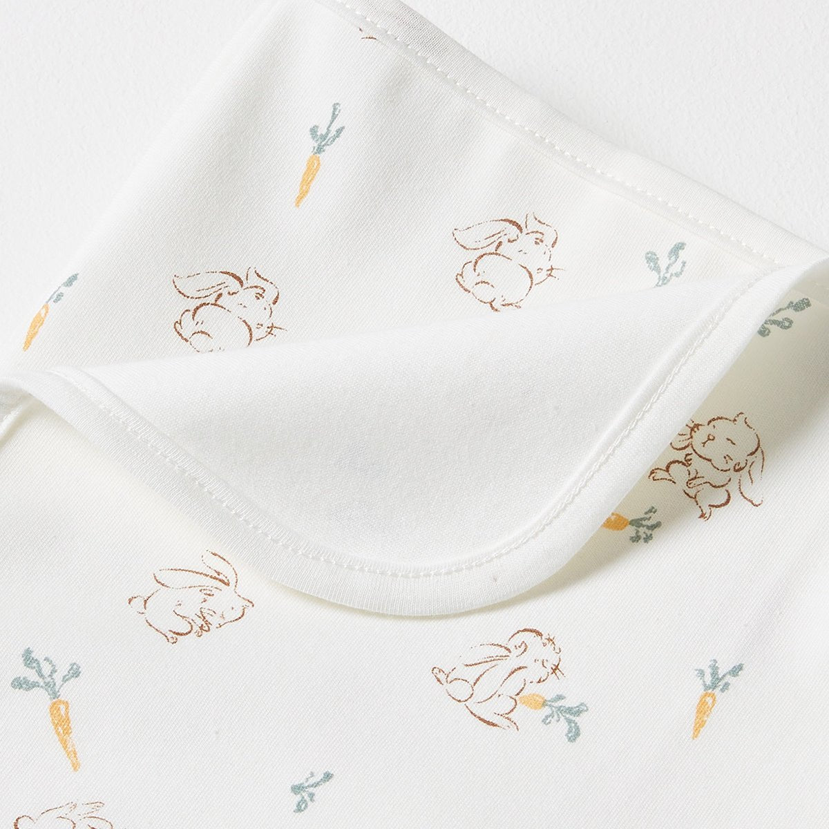 Cute Rabbit Waterproof Baby White Changing Mat